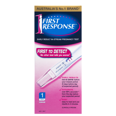 First Response Instream Pregnancy Test 1ea