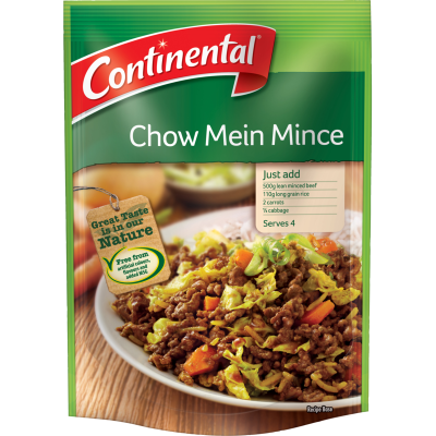 Continental Chow Mein Mince Recipe Mix 30g