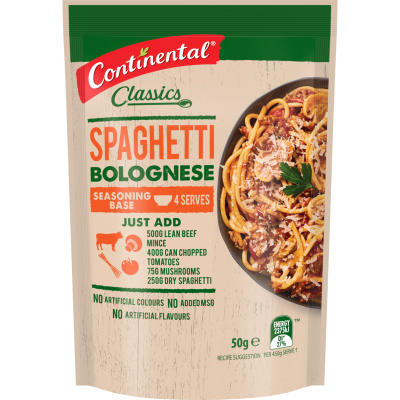 Continental Spaghetti Bolognese Seasoning Base 50g