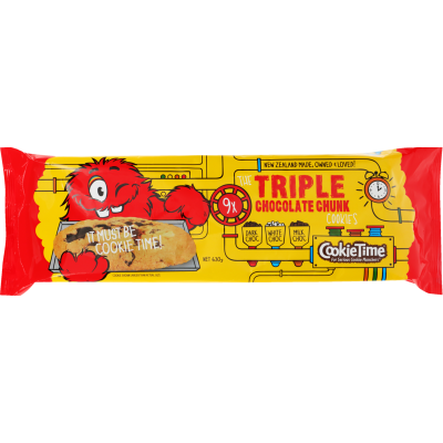 Cookie Time Cookies Triple Chocolate Chunk 9 x 70g