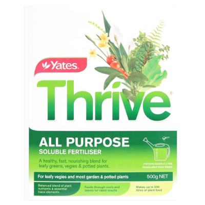Yates Thrive All Purpose Soluble Fertiliser 500g