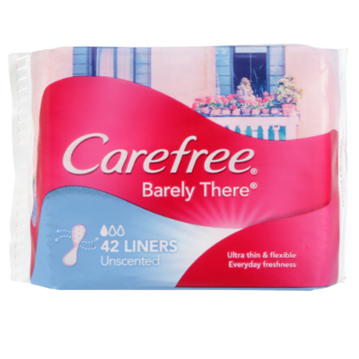 Carefree Barely There Unscented Liners 42pk