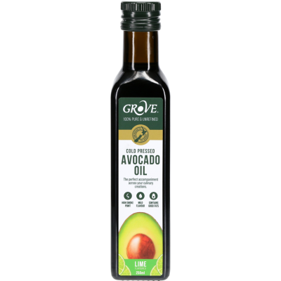 Grove Lime Flavoured Cold Pressed Avocado Oil 250ml