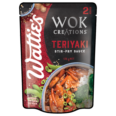 Wattie's Wok Creations Teriyaki Stir-Fry Sauce 125g