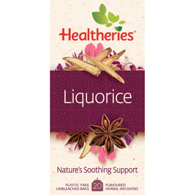 Healtheries Liquorice Tea Bags 20pk