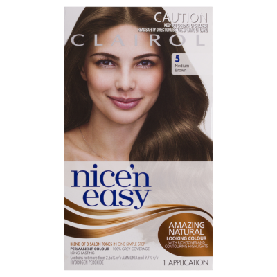 Nice'n Easy Medium Brown 5 Hair Colour ea