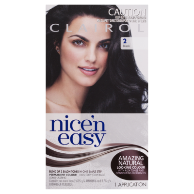 Nice'n Easy Black 2 Hair Colour ea