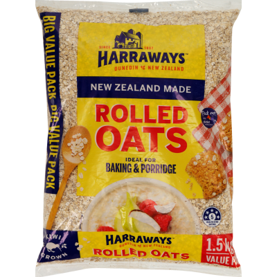 Harraways Rolled Oats 1.5kg