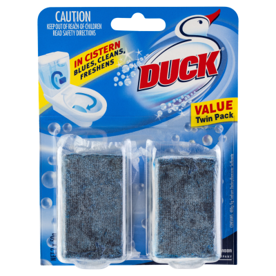 Duck Blue In Cistern Toilet Block 100g