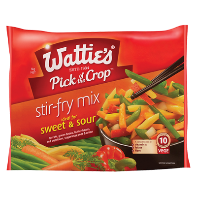 Wattie's Pick Of The Crop Sitr-Fry Mix For Sweet & Sour 1kg