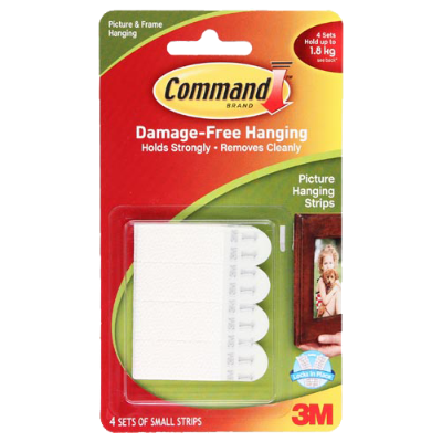3M Command Picture Hanging Strips 8pk