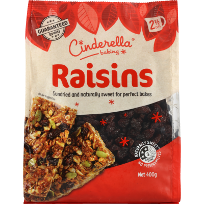 Cinderella Raisins 400g