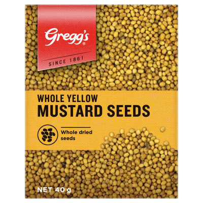 Gregg's Whole Yellow Mustard Seeds 40g