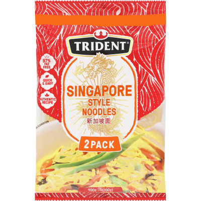 Trident Singapore Style Noodles 2pk