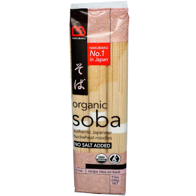 Hakubaku Organic Soba Noodles 3pk