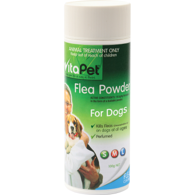 VitaPet Flea Powder For Dogs 100g