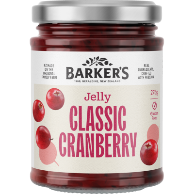 Barker's Classic Cranberry Jelly 275g