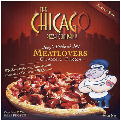 Chicago Meatlovers Classic Pizza 640g