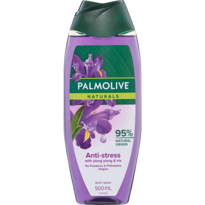 Palmolive Naturals Anti-Stress With Ylang Ylang & Iris Body Wash 500ml