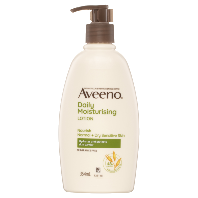 Aveeno Fragrance Free Daily Moisturising Lotion 354ml