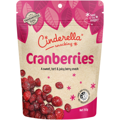 Cinderella Cranberries 150g