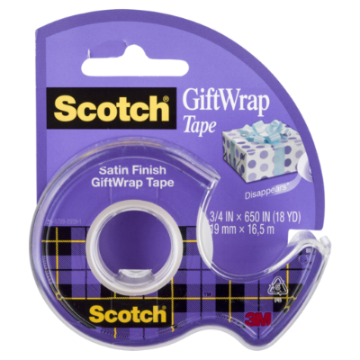 Scotch Satin Finish Giftwrap Tape 32g