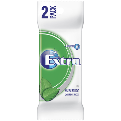 Wrigley's Extra Spearmint Sugarfree Gum 2pk