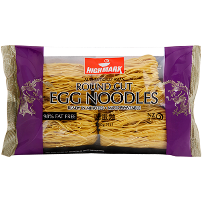 High Mark Round Cut Egg Noodles 280g