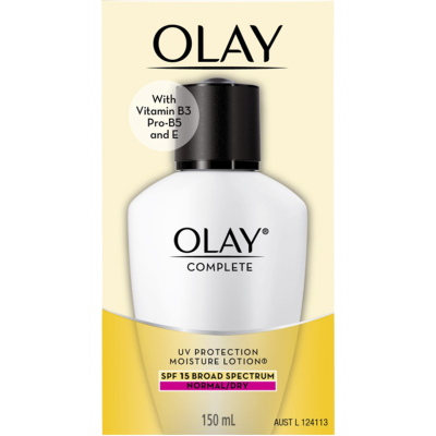 Olay Complete Normal/Dry SPF 15 Moisture Lotion 150ml