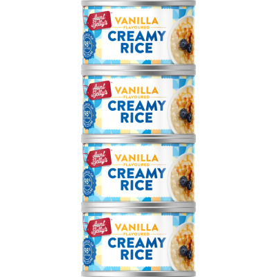 Aunt Betty's Creamy Rice Vanilla 4 x 100g