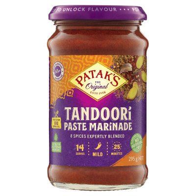 Patak's Tandoori Paste Marinade 295g