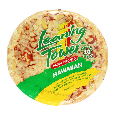 Leaning Tower Hawaiian Pizza Pronto 400g