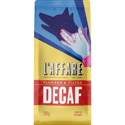 L'affare Decaf Plunger & Filter Coffee 200g