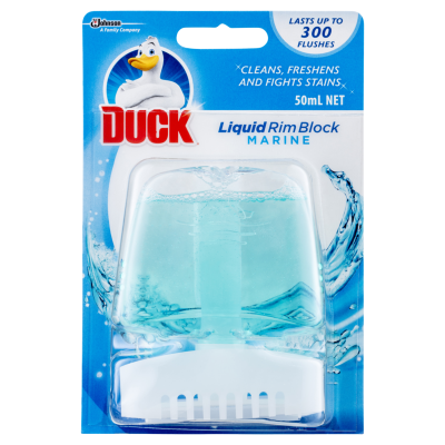 Duck Aqua Burst Toilet Liquid Rim Block 50ml