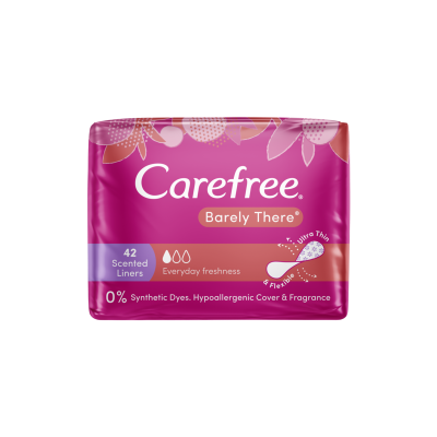 Carefree Barely There Scented Liners 42pk