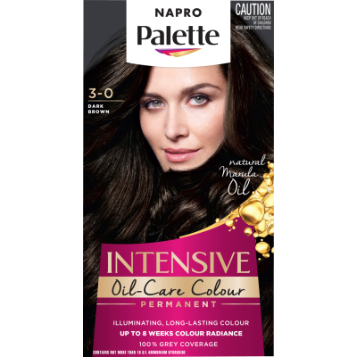 Napro Palette Intensive Dark Brown 3-0 Hair Colour 1pk