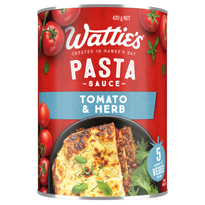 Wattie's Tomato & Herb Pasta Sauce 420g