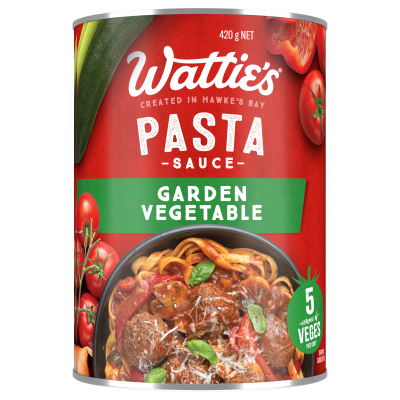 Wattie's Garden Vegetable Pasta Sauce 420g