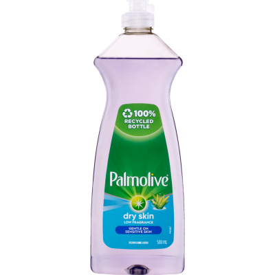 Palmolive Dry Skin Low Fragrance Dishwashing Liquid 500ml