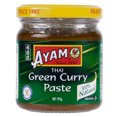 Ayam Medium Green Curry Paste 195g