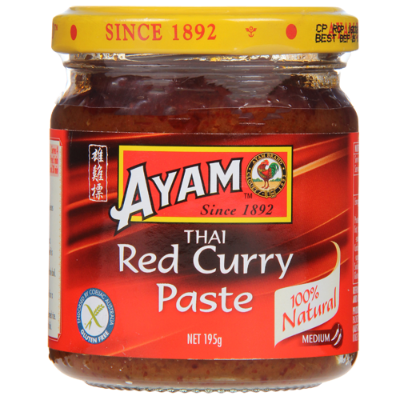 Ayam Thai Red Curry Paste 195g