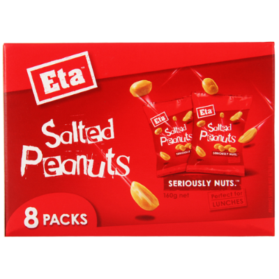 Eta Salted Peanuts 8pk