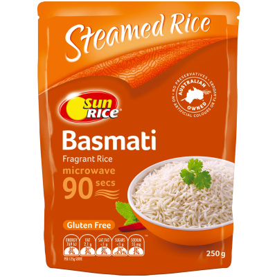 SunRice Basmati Rice 250g