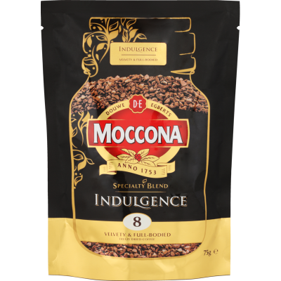 Moccona Indulgence Specialty Blend Instant Freeze Dried Coffee Refill 75g