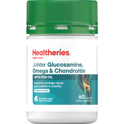 Healtheries Jointex Glucosamine Omega & Chondroitin Capsules 60pk