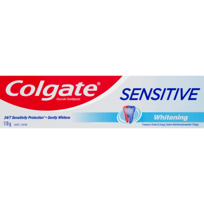 Colgate Sensitive Whitening Toothpaste 110g