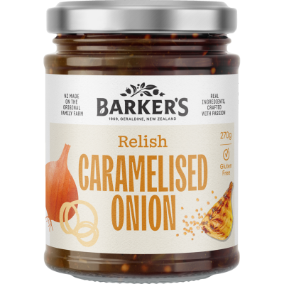 Barker's Caramelised Onion Relish 270g
