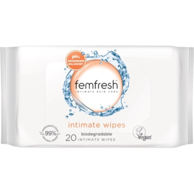 Femfresh Feminine Intimate Wipes 20pk