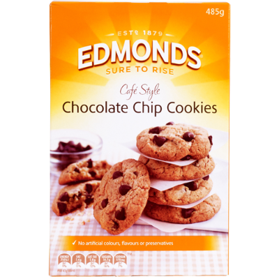 Edmonds Cafe Style Chocolate Chip Biscuits Mix 485g