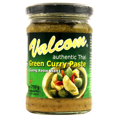 Valcom Authentic Thai Green Curry Paste 210g